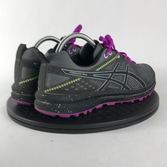 Asics Gel-Torrance Trail Gray/Purple Running Shoes 1022A240 Women’s Size 9.5 - Picture 5 of 12